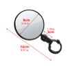Bike Mirrors, Bicycle Cycling Rear View Mirrors Adjustable Rotatable Handlebar Mounted Mirror for Mountain Bike view 2