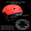 XJD Kids Bike Helmet,Multi-Sport Protective Gear Set for 3-5-8-14 Years Boys Girls with Knee and Elbow Pads Wrist Guards fit Roller Skates,Cycling,Skateboarding,Skating Scooter (Red, Medium) view 3