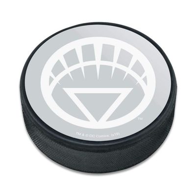 GRAPHICS & MORE Green Lantern Blackest Night White Lantern Logo Ice Hockey Puck