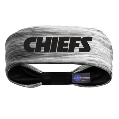 Littlearth Unisex-Adult NFL Kansas City Chiefs Tigerspace Headband, Grey, One Size