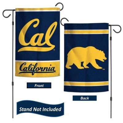 California Golden Bears Garden Flag 12.5 x 18 Inch Double Sided College Yard Banner Flag is Printed in The USA and Licensed by Wincraft