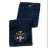 Personalized Embroidered Golf Towel with Monogram Design and Initials  Custom Trifold Towel for Golf Bags with Grommet and Carabiner Clip, Hook view 1