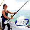 GAFFER SPORTFISHING Basic Fishing Rod Holder Belt - Stand Up Fishing Waist Belt with ABS Gimbal, Stainless Steel Locking Pin, EVA Foam Padding - Offshore, Deep Sea, Kayak & Saltwater Fishing view 2