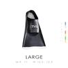 TYR unisex adult Crossblade Fins 2.0 Footwear, Black/White, Large US view 4