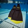 TYR Flex Fins 2.0, Black/Yellow, Small view 4