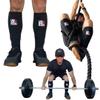 UNBROKENSHOP Cross Fitness Shin Guard Calf Compression Sleeve 5mm, Weightlifting, Deadlift, Rope Climb, Box Jumps for Men and Women, A Pair (S/M) view 1