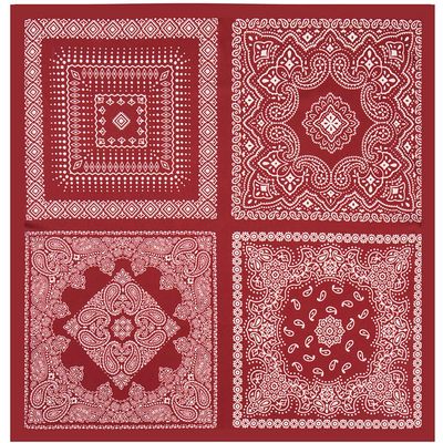AKOAK 1 Pack Vintage Printed Silk Scarf Headband Autumn/Winter Women's Scarf Breathable Accessory, Suitable for Girls Gift Women