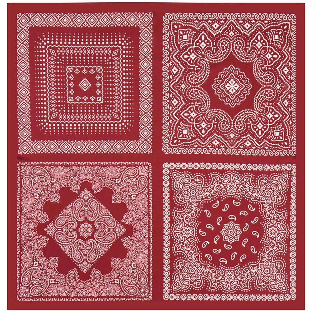 AKOAK 1 Pack Vintage Printed Silk Scarf Headband Autumn/Winter Women's Scarf Breathable Accessory, Suitable for Girls Gift Women