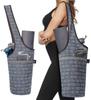 Ewedoos Canvas Yoga Mat Bag Fits Most Mats Yoga Bag with Large Storage Pockets to Hold More Accessories Ideal for Pilates Workout Gifts & Travel view 1