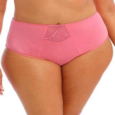 Elomi Women's Cate Embroidered Full Coverage Brief Desert Rose