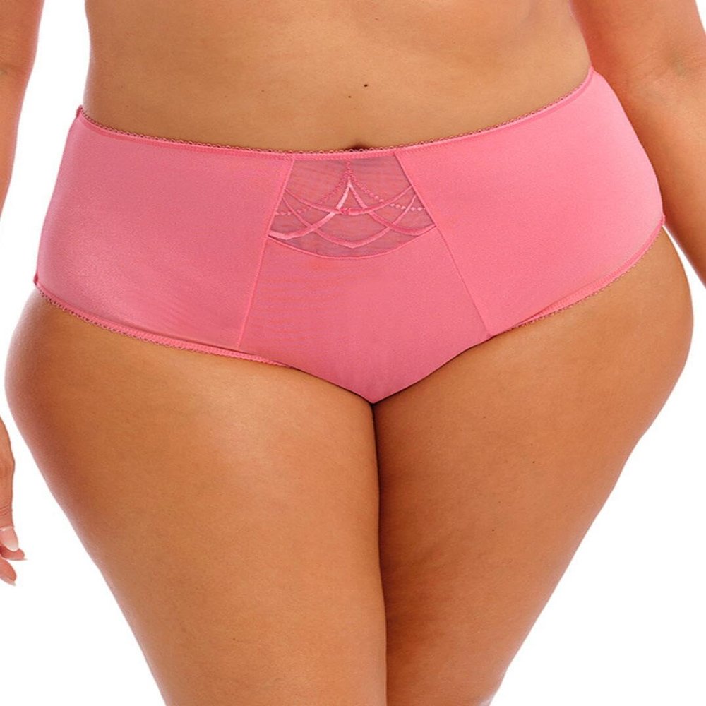 Elomi Women's Cate Embroidered Full Coverage Brief Desert Rose