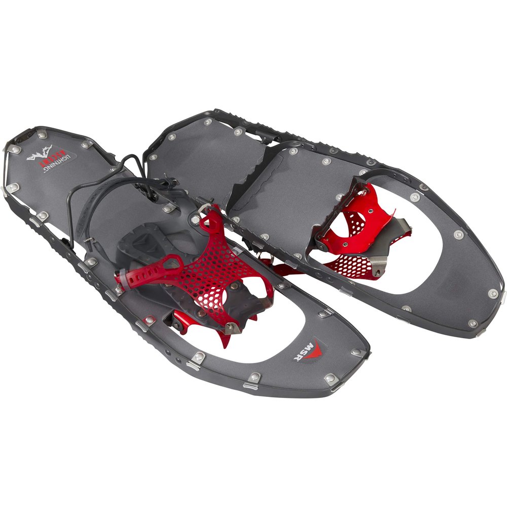 MSR Lightning Ascent Women's Backcountry & Mountaineering Snowshoes with Paragon Bindings, 22 Inch Pair, Gunmetal
