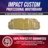 Impact All Sports Mouthguard Lacrosse, Football, Hockey, Basketball, Jiu-Jitsu, and More, Breathable Mouthguard for Youth Adults, Professional Custom-Fit, Gold view 2