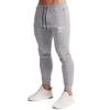 Wangdo Men's Joggers Sweatpants Gym Training Workout Pants Slim Fit with Zipper Pockets(Grey-XXL) view 1