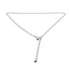 CH High Waist Metal Belts for Women Waistbands for Party Jewelry Dress Waist Chain Belt,Silver view 1