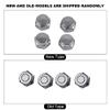Fishing Reel Handle Knob, Fishing Reel Handle CNC Knob with Fittings Replacement Parts (Gold) view 4