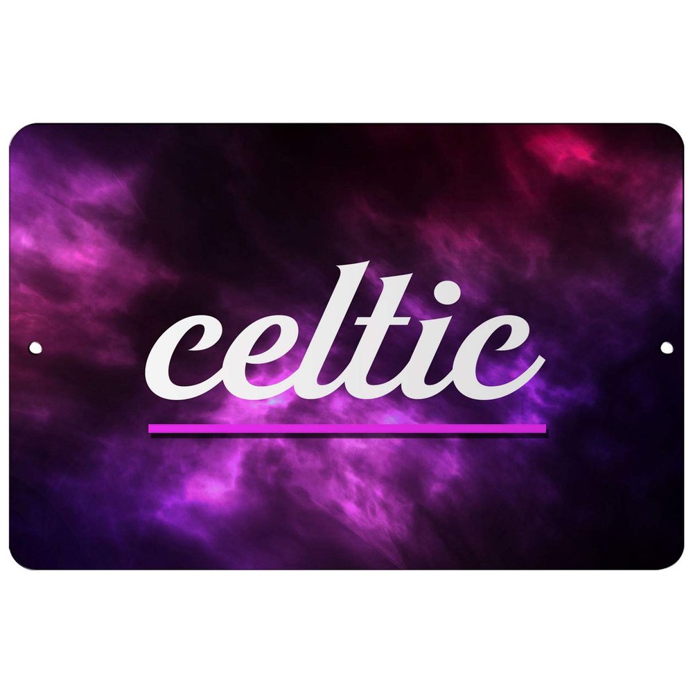 Makoroni - Celtic - Street Sign 12"x18" Aluminum, Des m44