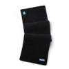 FACESOFT Eco Friendly Gym Towel for Working Out - Soft and Absorbent Cotton Exercise - No Synthetic Microfibers or Plastics - Sweat Towel for Gym, Fitness, Sports, Yoga - Black - 1 Pc view 1