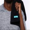 FACESOFT Eco Friendly Gym Towel for Working Out - Soft and Absorbent Cotton Exercise - No Synthetic Microfibers or Plastics - Sweat Towel for Gym, Fitness, Sports, Yoga - Black - 1 Pc view 4