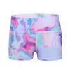 Moily Girls Tie Dye Boycut Dance Shorts Gym Workout Yoga Booty Short Gymnastics Hot Pants Colorful 10 view 1