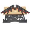 Wzqwqj Sword Holder Wall Mount Velvet Padded Katana Sword Holder-A view 4