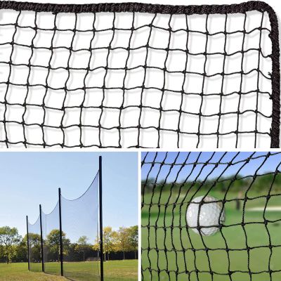 On Deck Sports Residential Golf Netting for Backyards, Driving & Chipping Practice, and Indoor & Outdoor Simulators - Standard 10' x 30'