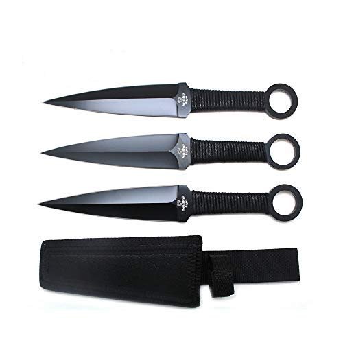 Snake Eye Tactical Full-Tang Throwing-Knife With Sheath