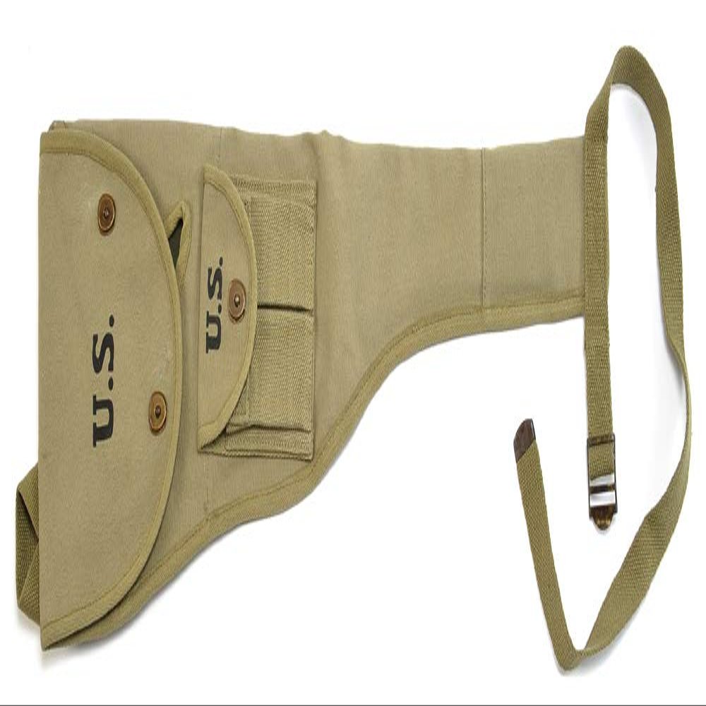 M1 Carbine Canvas Paratrooper Jump Case with Magazine Pouch Marked JT&L 1943