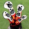 Craftsman Golf Rescue Hybrid Headcover Embroidery Bomb, Red and White PU Leather Golf Head Covers Hybrid (Hybrid Cover UT) view 2