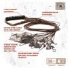 Rig'Em Right Waterfowl Pre-Rigged Xtreme Coated Tangle Free Cable Decoy Anchors for Duck Hunting (36" Length, 3-oz Weights) view 2