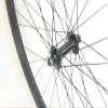 26 inch Mountain Bike Bicycle Wheels for Threaded Spin On Freewheel for Rim Brakes with 26 X 2.1 Tires and Tubes Black view 2