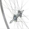 26 inch Mountain Bike Bicycle Wheels for Threaded Spin On Freewheel for Rim Brakes with 26 X 2.1 Tires and Tubes Black view 4