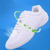 DADAWEN Adult & Youth White Cheerleading Shoe Athletic Sport Training Competition Tennis Sneakers Cheer Shoes White US Size 6/EU Size 37 view 4