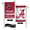 Alabama Garden Flag 12.5 x 18 Inch Double Sided College Yard Banner Flag Is Printed in the USA and Licensed by Wincraft (Vault) view 1