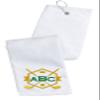 Personalized Embroidered Golf Towel with Monogram Design and Initials  Custom Trifold Towel for Golf Bags with Grommet and Carabiner Clip, Hook view 1