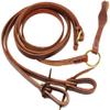 CHALLENGER Horse Tack Hermann Oak Leather Flat Romel Rein Reins 975H555 view 1