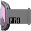 Giro Ringo Adult Snow Goggle - Grey Wordmark Strap with VIVID Infrared Lens view 3