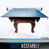 Franklin Sports Optima Indoor Table Tennis Conversion Top 95% Built Table Easy Install Pro Table Tennis Net Indoor Competition Table for All Level Table Tennis Players view 4