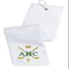 Personalized Embroidered Golf Towel with Monogram Design and Initials  Custom Trifold Towel for Golf Bags with Grommet and Carabiner Clip, Hook view 1
