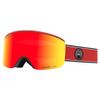Giro Axis Adult Snow Goggles - BlackRed Element Strap with VIVID Ember/VIVID Infrared Lenses (2020) view 1