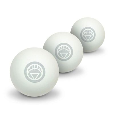 GRAPHICS & MORE Green Lantern Blackest Night White Lantern Logo Novelty Table Tennis Ping Pong Ball 3 Pack