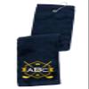 Personalized Embroidered Golf Towel with Monogram Design and Initials  Custom Trifold Towel for Golf Bags with Grommet and Carabiner Clip, Hook view 1