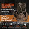 ALPS OutdoorZ Grand Slam Turkey Vest Featuring Removable Sit Anywhere Kickstand Frame and Fold-Away Seat, Large Game Bag, Cell Phone Use in Pocket, Standard, Mossy Oak Bottomland view 4