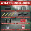 Emergency Zone Power Outage Emergency Kit - Deluxe | Power Outage Essentials w/Emergency Light for Hurricane Prep, Tornado Emergency Kit, Etc | Power-Loss Ready Emergency Supplies for The Dark view 2