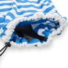 UCEDER Surfboard Sock Cover,Lightweight Stretch Board Bag for Sun Protection,Foldable Surfboard Sock Sleeve Perfect for Travel and Transportation(Blue and White, 6'0'') view 4