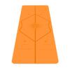 Liforme Gratitude Yoga Mat - Patented Alignment System, Warrior-like Grip, Non-slip, Eco-friendly, sweat-resistant, Long, Wide and Thick - Gratitude Special Edition (Orange) view 1