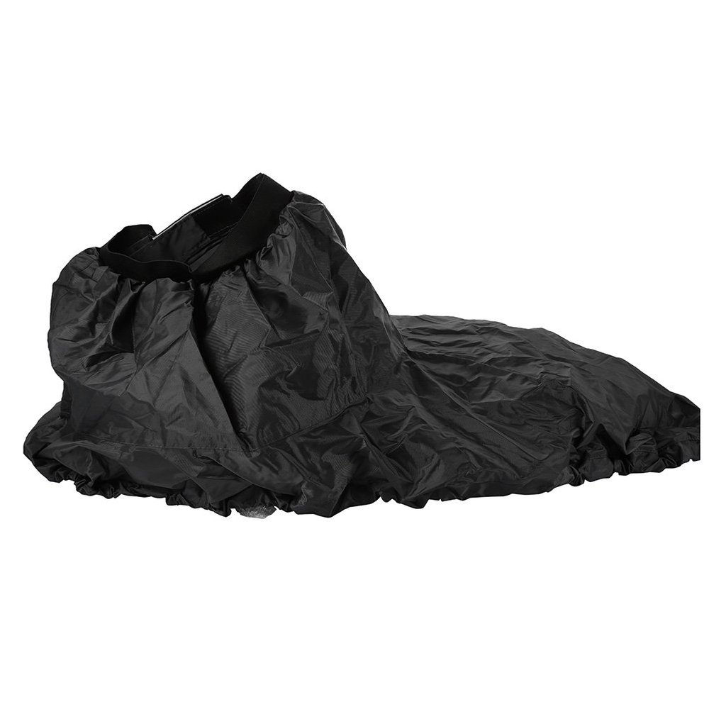 Kayak Spray Skirt, Adjustable Kayak Spray Skirt Nylon Kayak Spray Skirt Waterproof Cover Water Sports Accessory(Black)