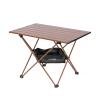 Alpcour Portable Camping Table  Lightweight, Compact Folding Side Table in a Bag with Aluminum Top & Heavy Duty Hinge for Easy Travel & Storage  Great for Outdoor BBQ, Backpacking, Tailgate & More view 1