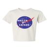 ALLNTRENDS Kids Youth T Shirt Hello 1st Grade Back to School Tee Cool Space (S, White) view 1