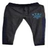 Umbro Mens Space Dyed French Terry Tapered Pants (Navy/Blue, XL) view 1